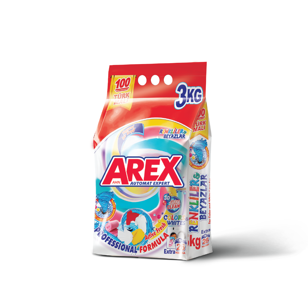 Beyaz Ve Renkliler Toz Deterjan 3Kg